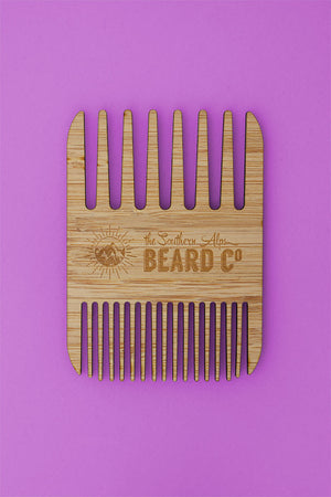 Sustainable Bamboo Beard Comb